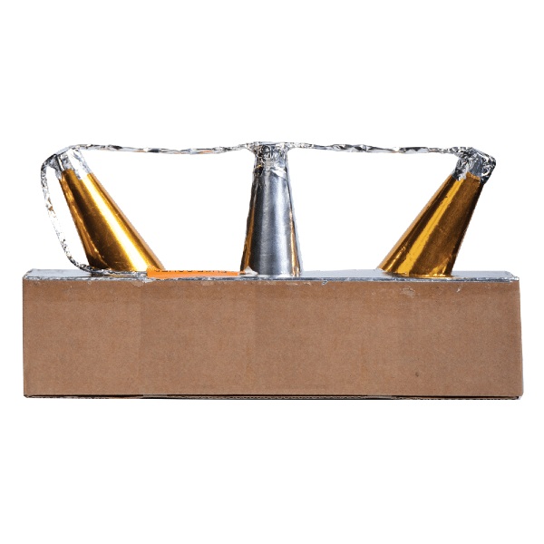 Fontanna Triplex 3in1 Gold Silver Gold XF2014 5 metrów - 60 sekund