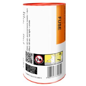 js065r-czerwony-dym-60-sekund Ogień wrocławski Jorge Czerwony Max JS065R Red - 1 sztuka