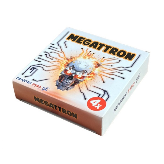 megatron- Petardy hukowe Privatex MEGATRON 5G F3- 4 sztuki