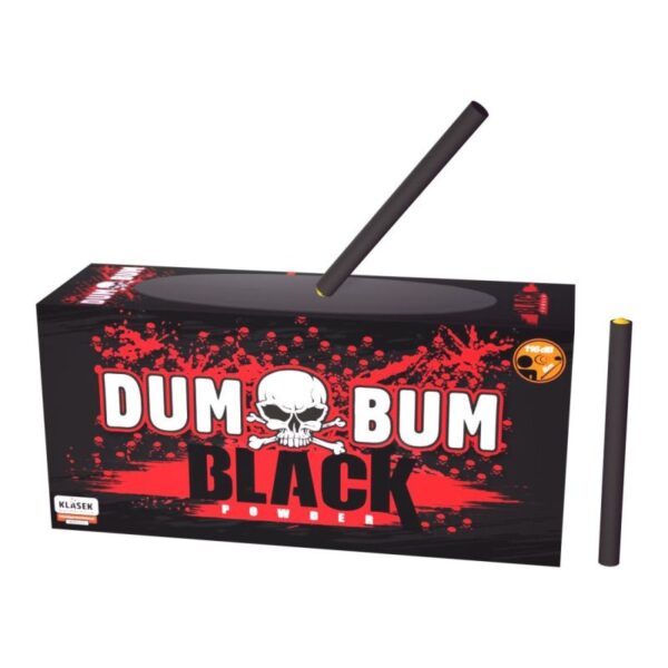Petardy Klasek Dum Bum BLACK PIRAT K0203BP - 100 sztuk