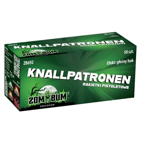 Race pistoletowe Zom Bum Knallpatronen ZB692 - 50 sztuk