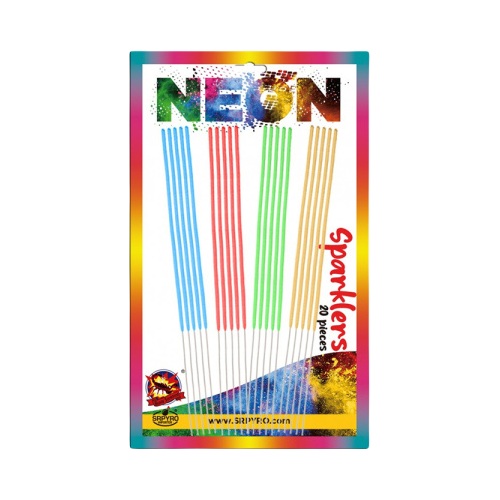 pol_pl_NEONOWE-ZIMNE-OGNIE-28cm-20-sztuk-CLE6303-SRPYRO-3666_1 Zimne ognie SrPyro Neon Sparklers 27cm CLE6303 - 20 sztuk