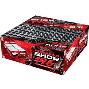 C19625F-C-1 Wyrzutnia Klasek FIREWORKS SHOW 196 C19625F/C - 196 strzałów 1"