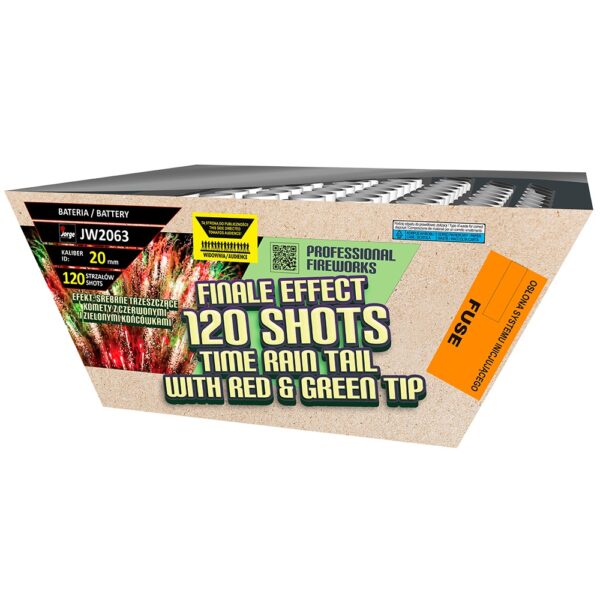 Wyrzutnia Jorge Time Rain Tail With Red & Green Tip JW2063 - 120 strzałów 0.8"