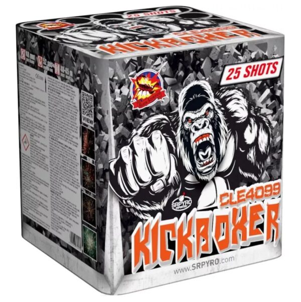 Wyrzutnia SrPyro KICKBOXER CLE4099 - 25 strzałów 2"