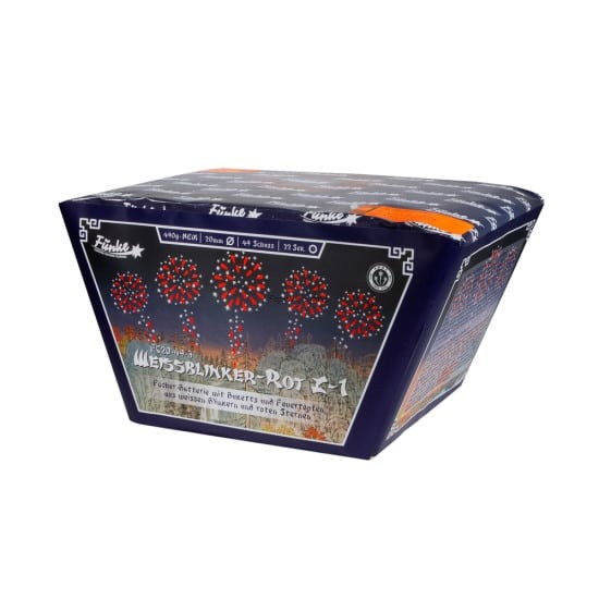 FC20-49-3-Weissblinker-Rot-Z-1-Funke-Fajerwerki-shop Wyrzutnia Funke WEISSBLINKER-ROT Z-1 FC20-49-3 - 49 strzałów 0.8"