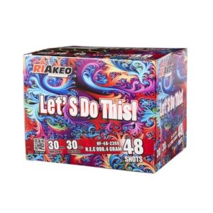 Riakeo_Lets_do_this Wyrzutnia RIAKEO LET’S DO THIS! HF-48-2359 - 48 strzałów 1.2"
