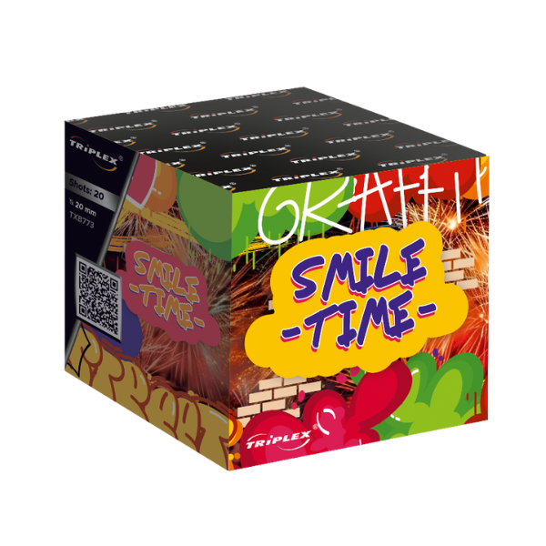 TXB773-www Wyrzutnia Triplex SMILE TIME TXB773 - 20 strzałów 0.8"