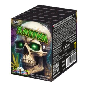 Wyrzutnia Zom Bum Color SATIVA ZBC409 - 9 strzałów 0.8"