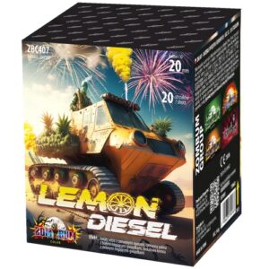 Wyrzutnia Zom Bum Color LEMON DIESEL ZBC407 - 20 strzałów 0.8"