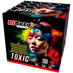 HF24009S TOXIC_symulacja-25 Wyrzutnia RIAKEO TOXIC HF24009S - 25 strzałów 1.2"