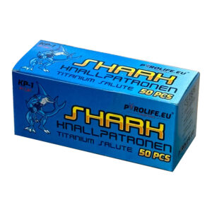 Race Knallpatronen SHARK Titanium Salute KP-1 - 50 sztuk