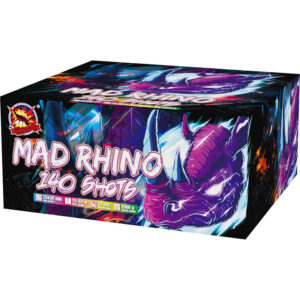 Wyrzutnia SrPyro MAD RHINO CLE4584 - 140 strzałów 25/30mm