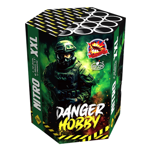 Wyrzutnia Danger Hobby NITRO CLE4419 - 19 strzałów 38mm