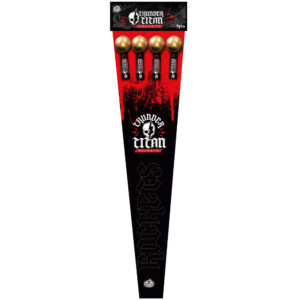 thunder Rakiety hukowe SrPyro THUNDER TITAN 22303-1 F2 - 4 sztuki