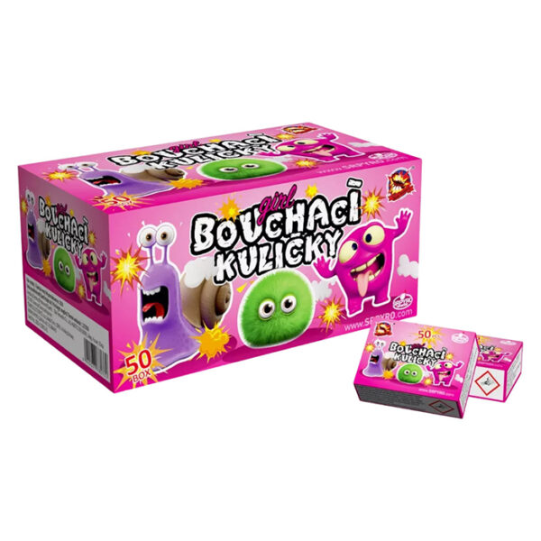 Strzelające diabełki SrPyro BOY CLE8033-G - 50 sztuk