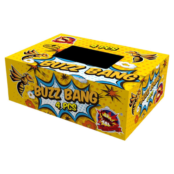 Motylki SrPyro BUZZ BANG CLE3542 - 4 sztuki