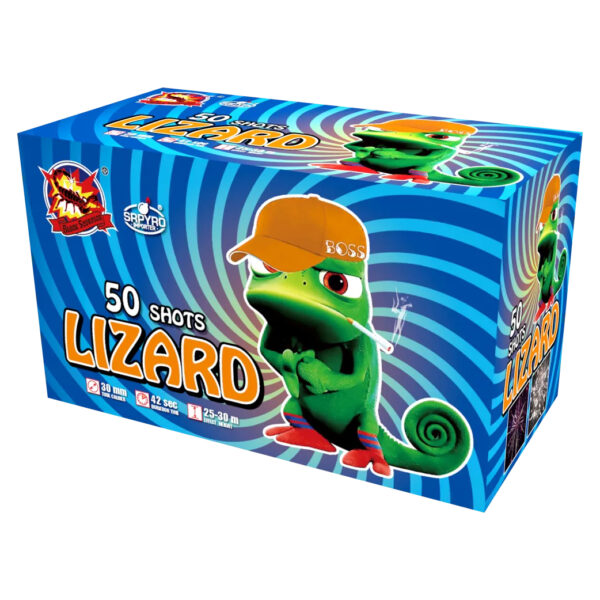 Wyrzutnia SrPyro LIZARD CLE4582 - 50 strzałów 1.2"