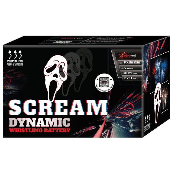 Wyrzutnia Piromax SCREAM PXB2232 - 45 strzałów 0.8"