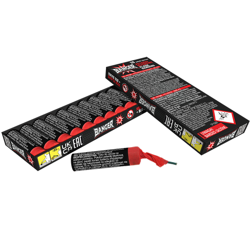 Petardy Błyskowe Jorge FP3 BANGER BLACK ORIGINAL FP3/R F3 - 10 sztuk