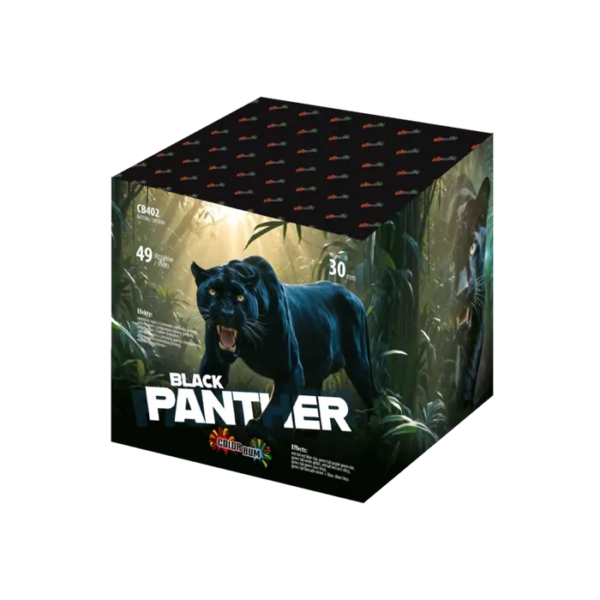 zom Wyrzutnia Zom Bum Color BLACK PANTHER CB402 - 49 strzałów 1.2"