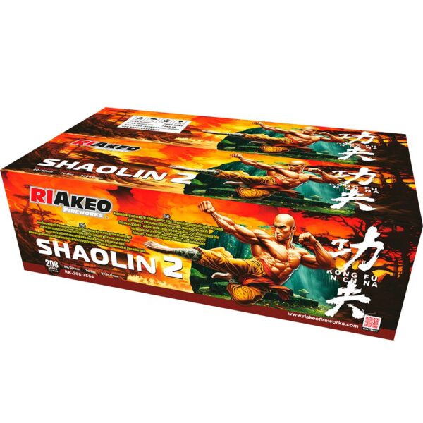 Wyrzutnia RIAKEO SHAOLIN 2 RK-208-2564 - 208 strzałów 20/30mm