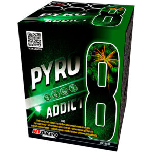 RK25038 PYRO ADDICT 8_symulacja-25 Wyrzutnia RIAKEO PYRO ADDICT 8 RK25038 - 16 strzałów 36mm