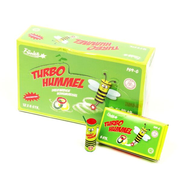 Wirujące Bączki Funke TURBO HUMMEL - 6 sztuk