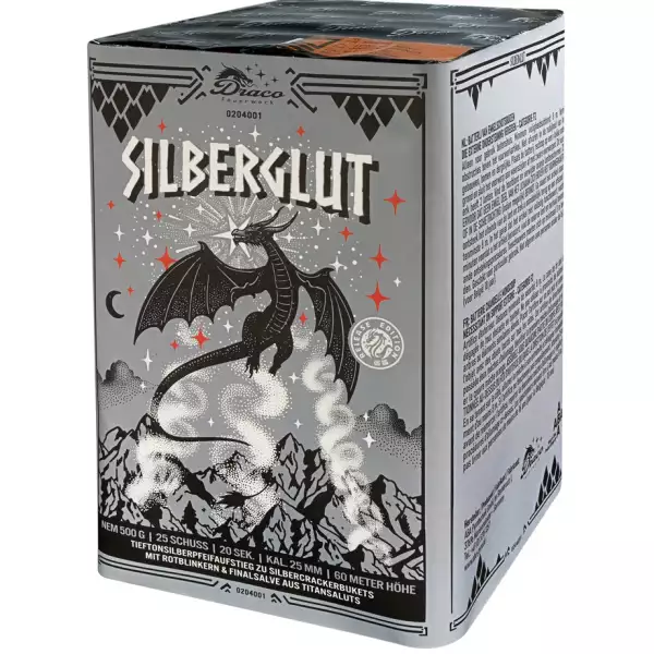 Wyrzutnia Startrade Draco Silberglut - 25 strzałów 1"