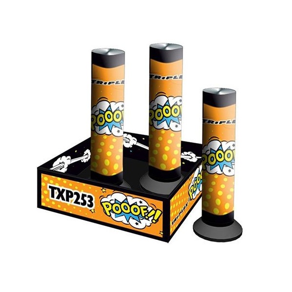 Single Shoty Triplex POOOF TXP253 - 3 sztuki