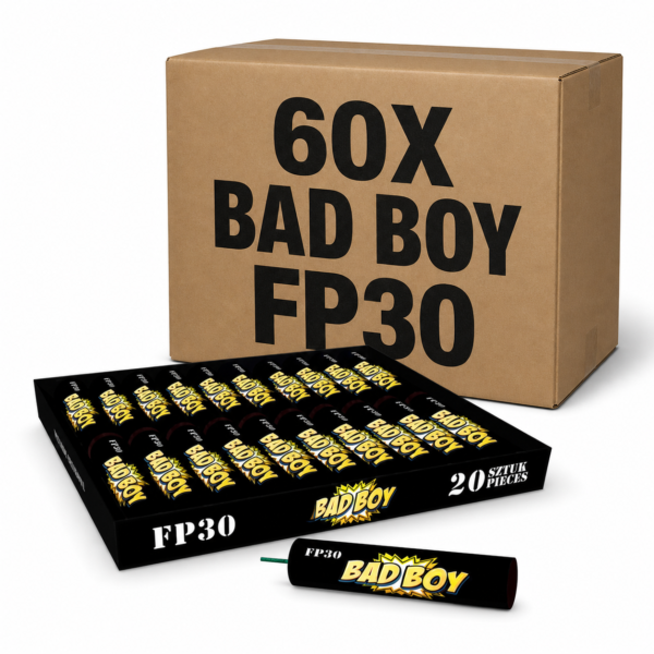0b2c881b-c01a-43c1-8852-0aab82aeb18c Cały karton emiterów dźwięku Jorge BAD BOY FP30 - 60 paczek