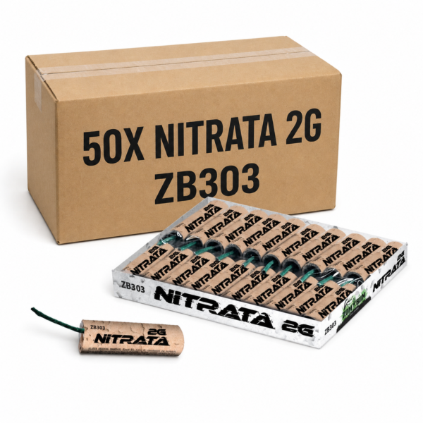 a2a08264-3a96-4776-996d-a3cfb5498f63 Cały karton petard Zom Bum Nitrata 2G ZB303 - 50 paczek