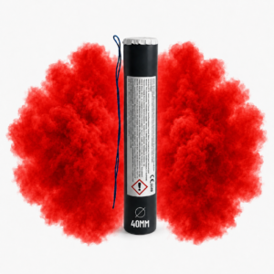 Mina dymna Manna SM40 40MM - CZERWONA / RED